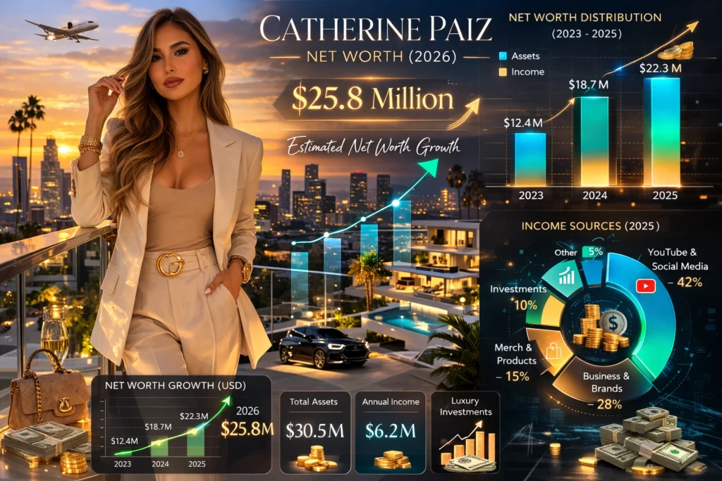 Catherine Paiz Net Worth
