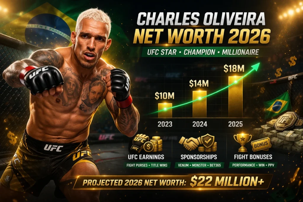 Charles Oliveira Net Worth