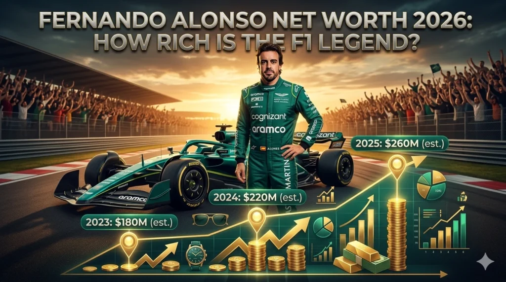 Fernando Alonso Net Worth