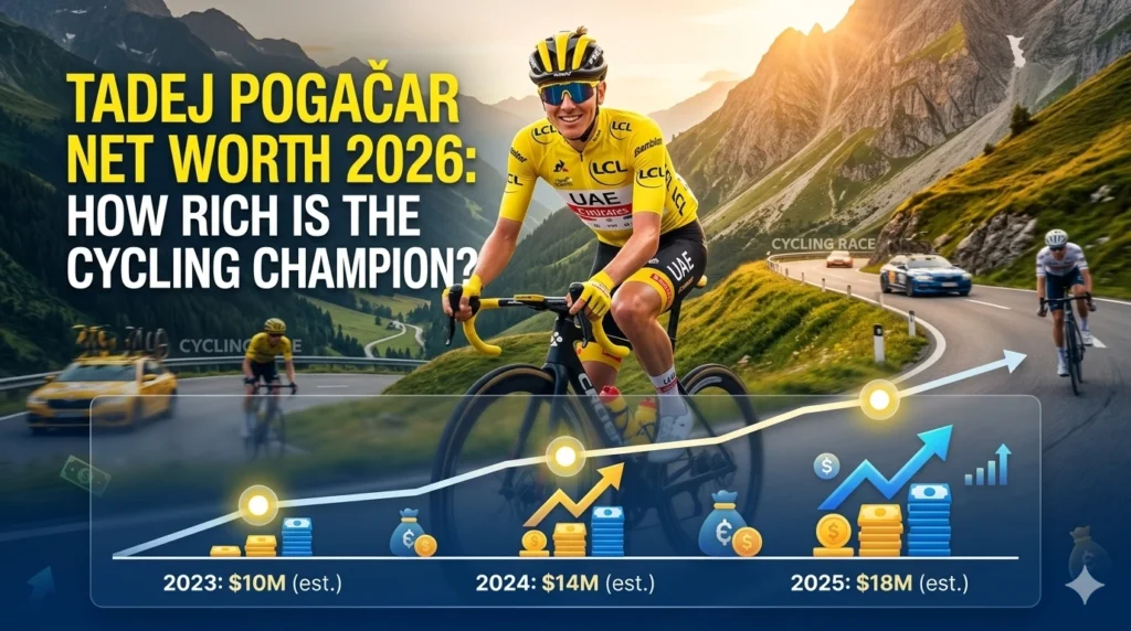 Tadej Pogačar Net Worth
