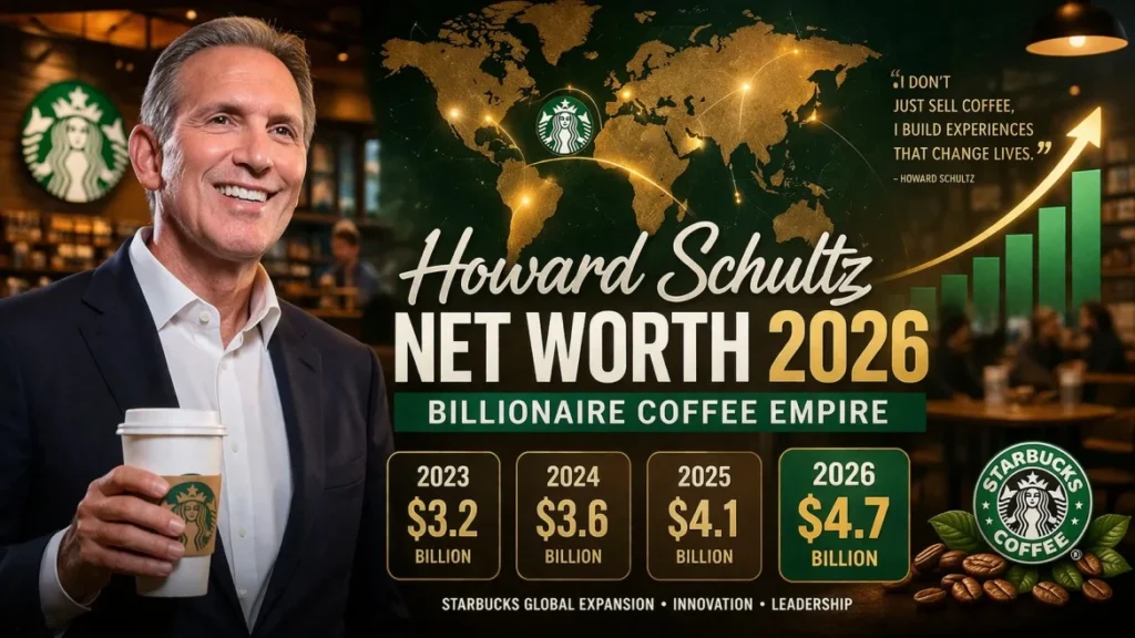 Howard Schultz Net Worth