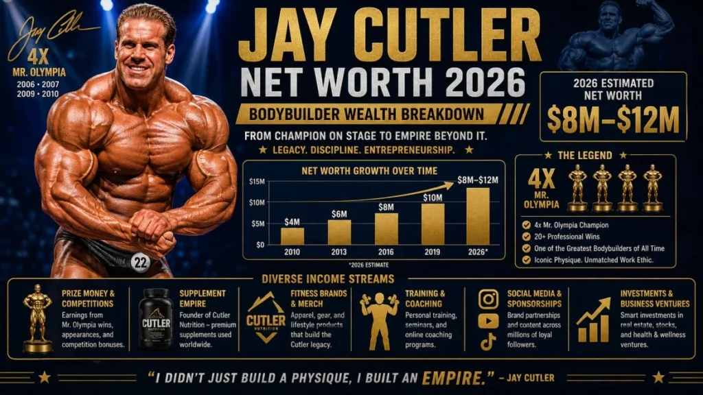 Jay Cutler Bodybuilder Net Worth