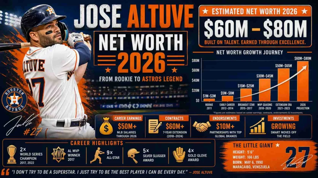 jose altuve net worth