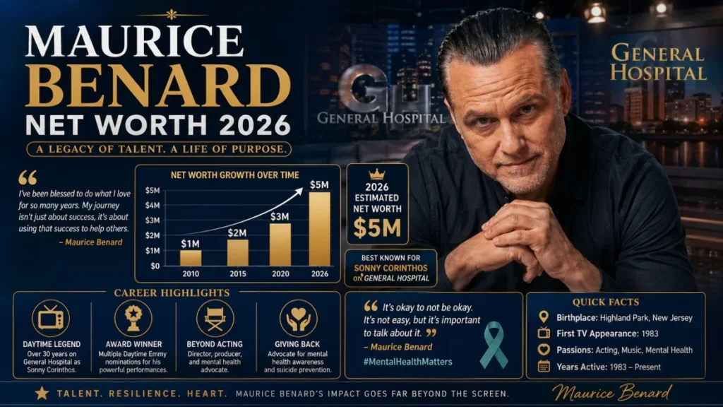 Maurice Benard Net Worth