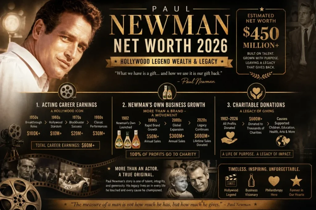 Paul Newman Net Worth