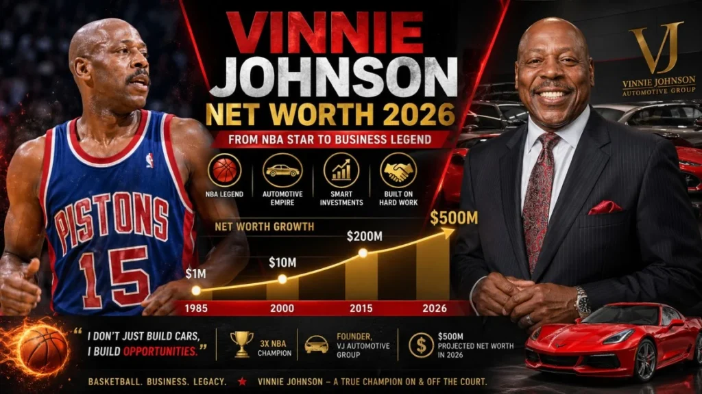 Vinnie Johnson Net Worth