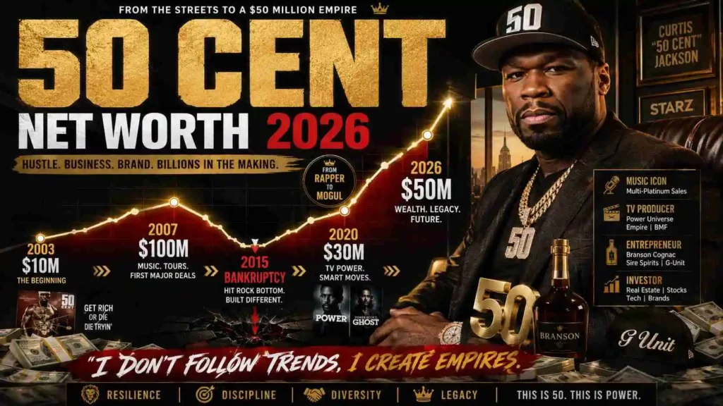 50 Cent Net Worth