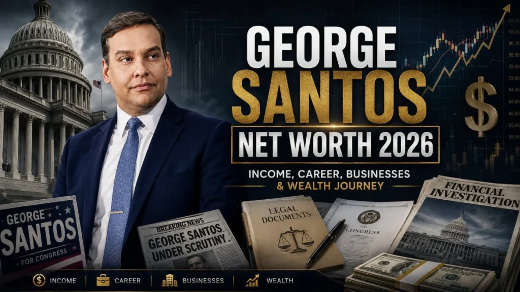 George Santos Net Worth 2026