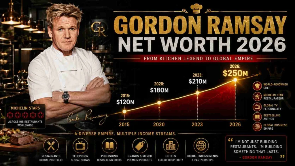 Gordon Ramsay Net Worth