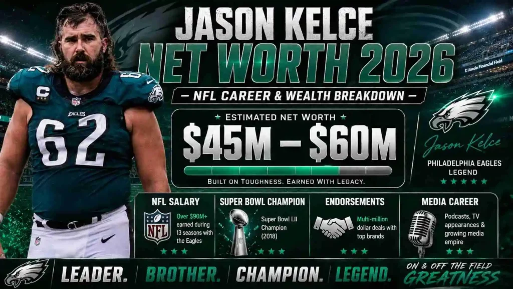 Jason Kelce Net Worth
