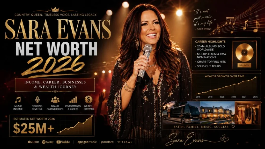 Sara Evans Net Worth 2026