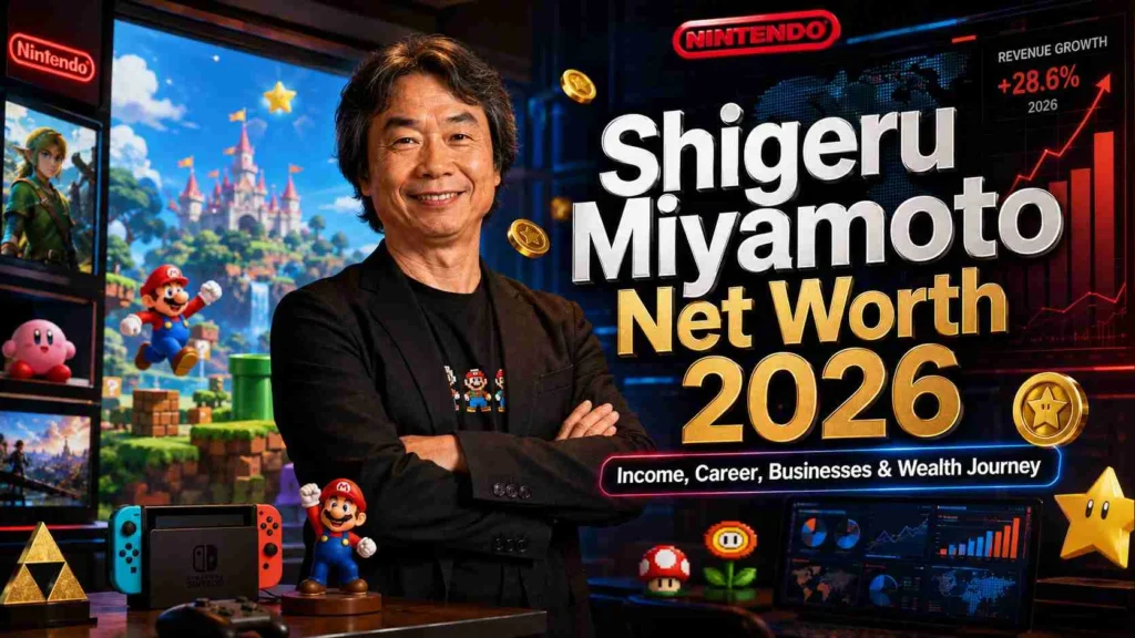 Shigeru Miyamoto Net Worth 2026