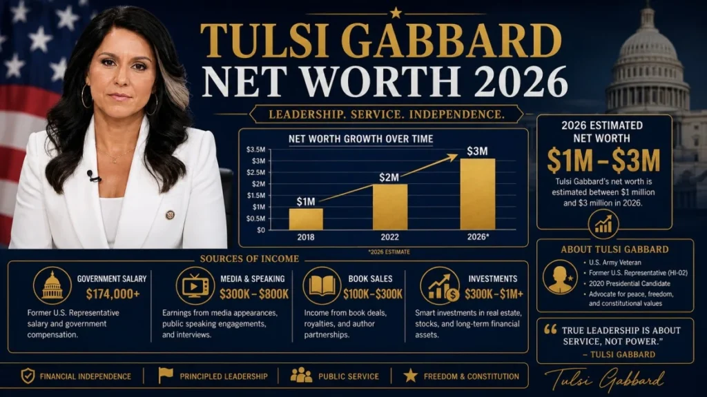 Tulsi Gabbard Net Worth