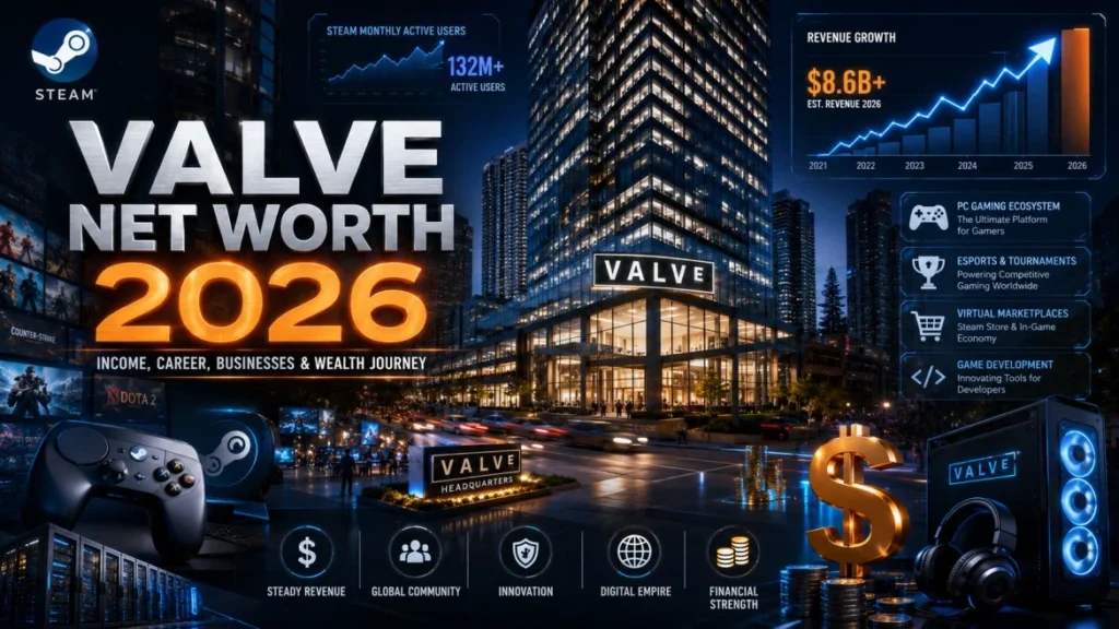 Valve Net Worth 2026